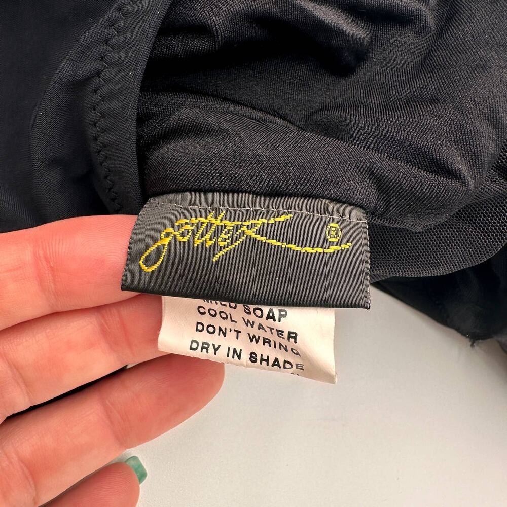 Gottex Black Wrap Swimsuit One Piece Size 16 - Picture 11 of 11